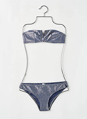 Costum de baie din două piese albastru PRINCESSE TAM-TAM femeie