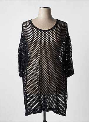 Tunică mâneci scurte negru SEE YOU femeie