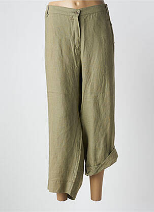 Pantalon 7/8 verde KJBRAND femeie