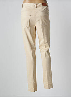 Pantalon slim elasticitate mărime normală bej SEE YOU femeie