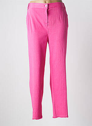 Pantalon drept elasticitate mărime normală roz SEE YOU femeie