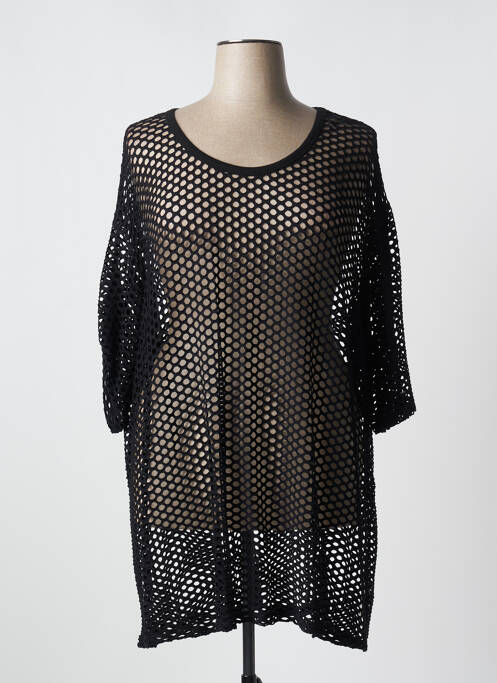 Tunică mâneci scurte negru SEE YOU femeie