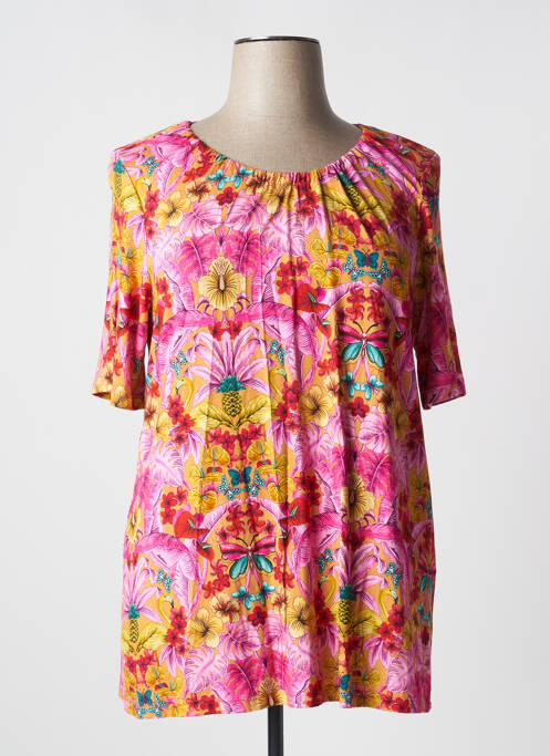 Tunică mâneci scurte roz SEE YOU femeie