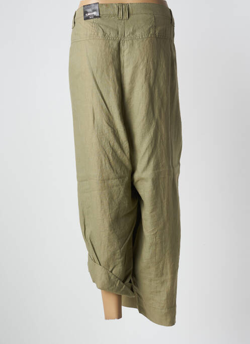 Pantalon 7/8 verde KJBRAND femeie