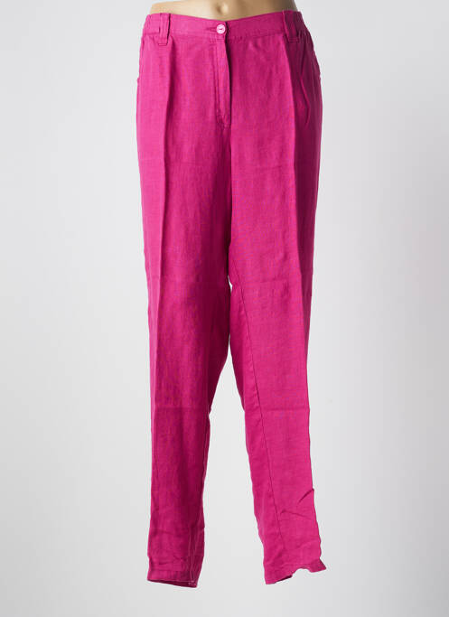 Pantalon drept roz KJBRAND femeie