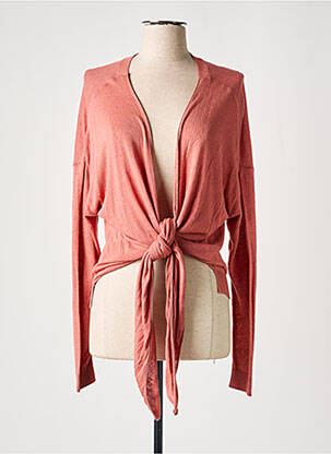 Vestă cu mâneci lungi roz EVA KAYAN femeie