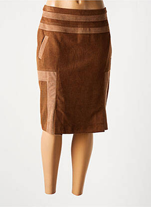 Fustă midi maro MERI & ESCA femeie