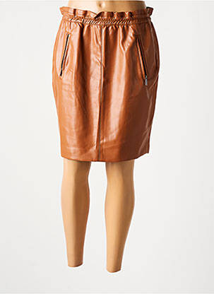 Fustă scurtă maro ESQUALO femeie