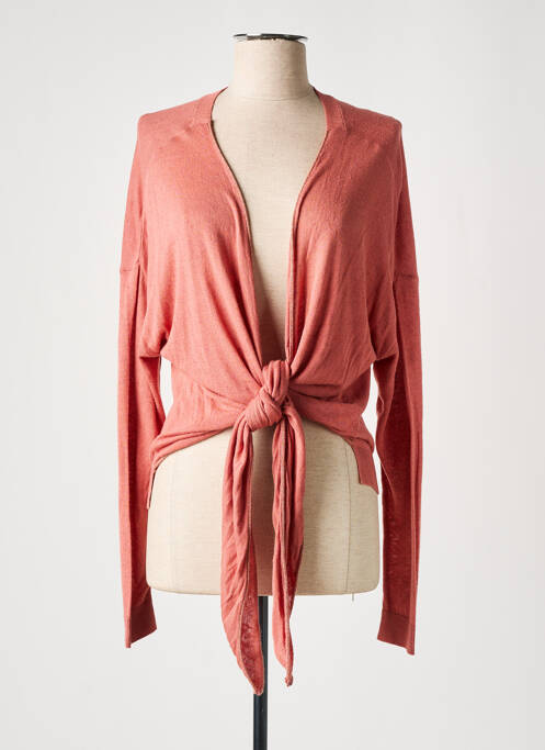 Vestă cu mâneci lungi roz EVA KAYAN femeie