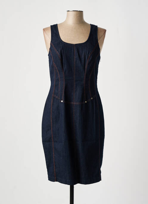 Rochie midi albastru EVA KAYAN femeie