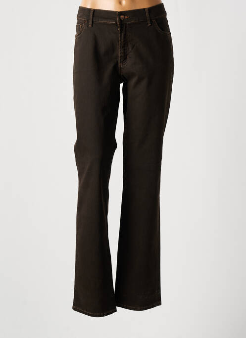 Blugi cu croială dreaptă maro PIONEER femeie