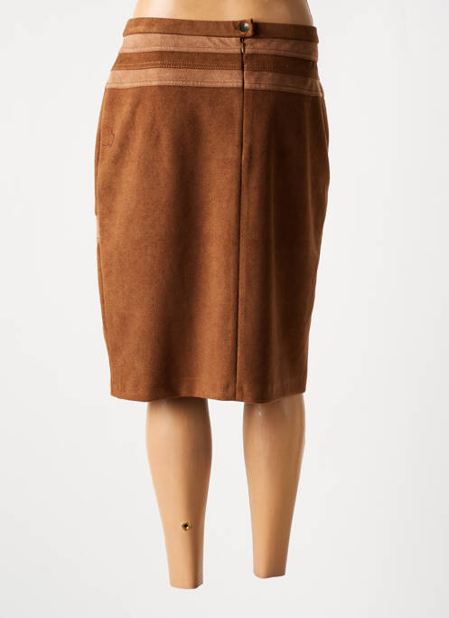 Fustă midi maro MERI & ESCA femeie