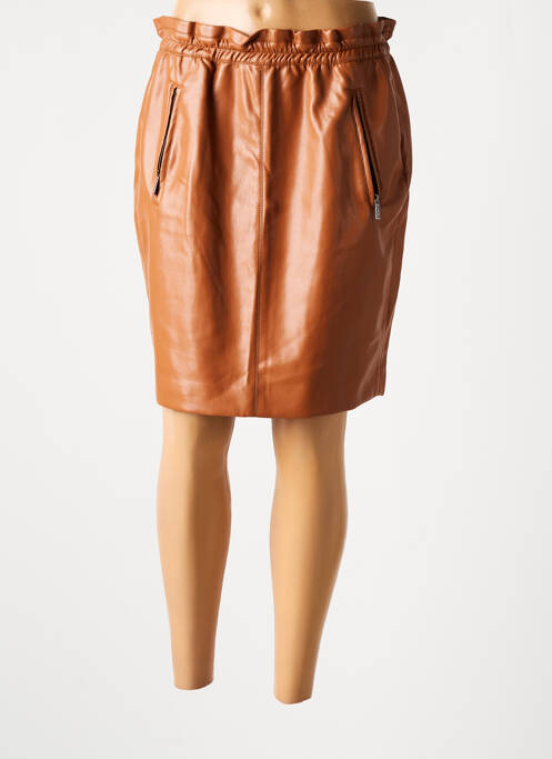 Fustă scurtă maro ESQUALO femeie