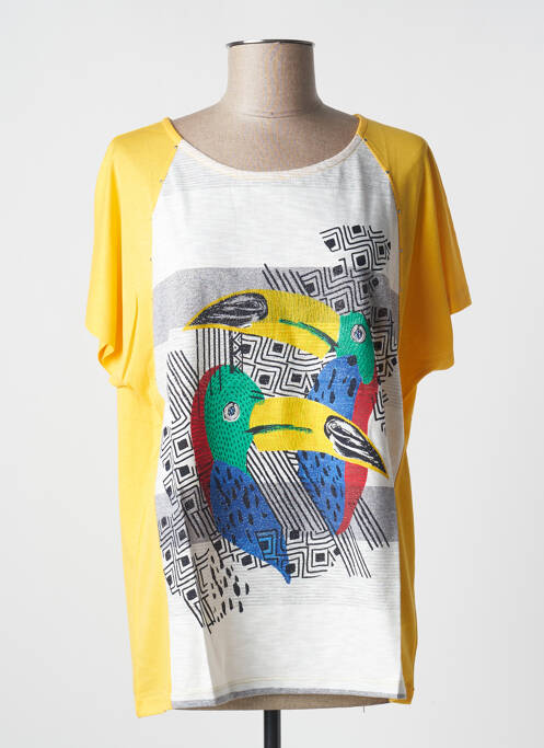 Tricou galben BAGORAZ femeie