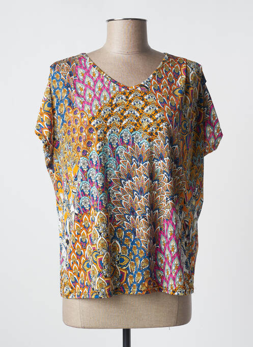 Tricou portocaliu MARIE. L PARIS femeie