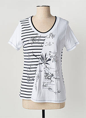 Tricou albastru KALISSON femeie