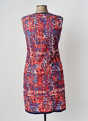 Rochie midi fără mâneci fără mâneci roșu KALISSON femeie