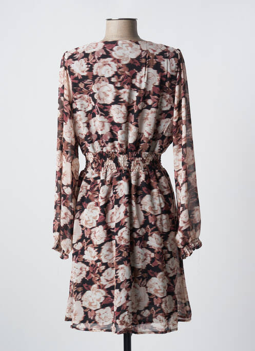 Rochie scurtă maro IKOONE&BIANKA femeie