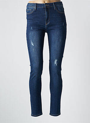 Blugi skinny albastru ESTEE BROWN femeie