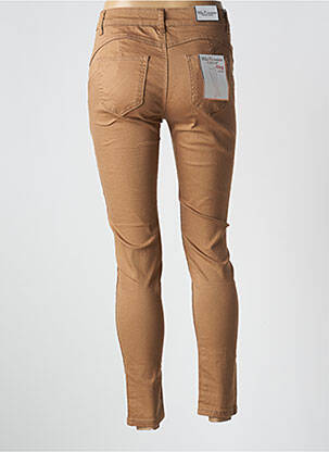 Pantalon 7/8 elasticitate mărime normală bej MILA femeie