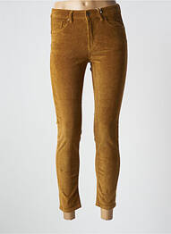 Pantalon 7/8 elasticitate mărime normală maro ONADO femme
