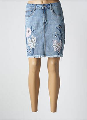 Fustă scurtă albastru TOXIK3 femeie