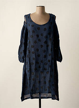 Rochie midi albastru TEHANA femeie