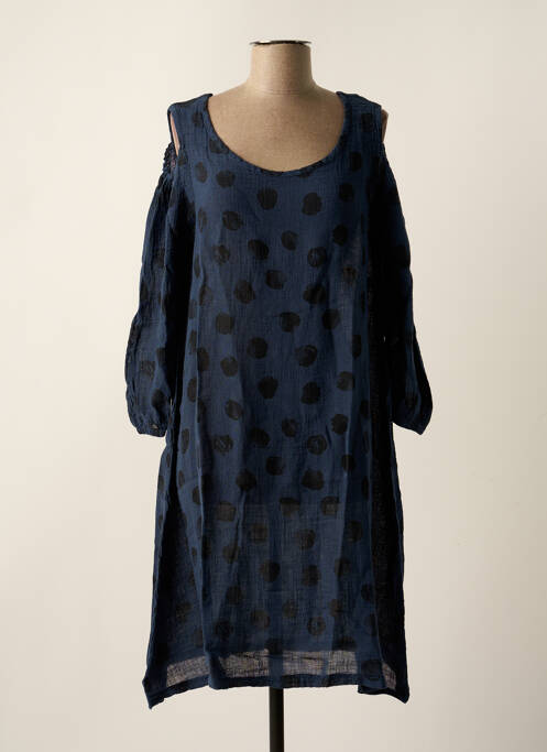 Rochie midi albastru TEHANA femeie