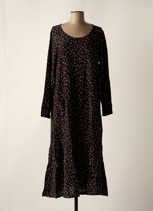 Rochie lungă negru TEHANA femeie