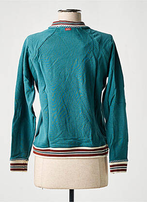 Hanorac broderie mâneci lungi verde BANANA MOON femeie