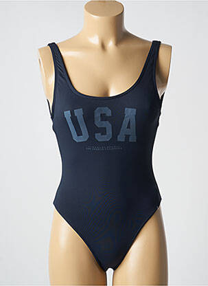 Costum de baie dintr-o singură piesă albastru BANANA MOON femeie