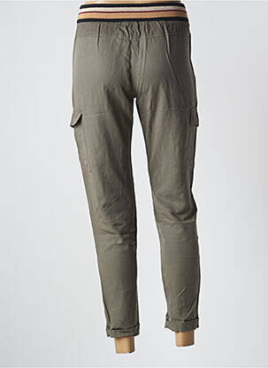 Pantalon cargo subțire mărime normală verde BANANA MOON femeie