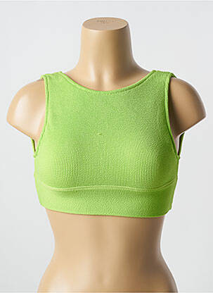 Sutien de costum de baie fără armatură sutiene verde BANANA MOON femeie