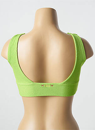 Sutien de costum de baie fără armatură sutiene verde BANANA MOON femeie