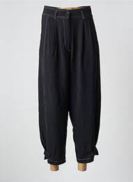 Pantalon 7/8 talie înaltă talie înaltă negru TOUCHÉ femeie