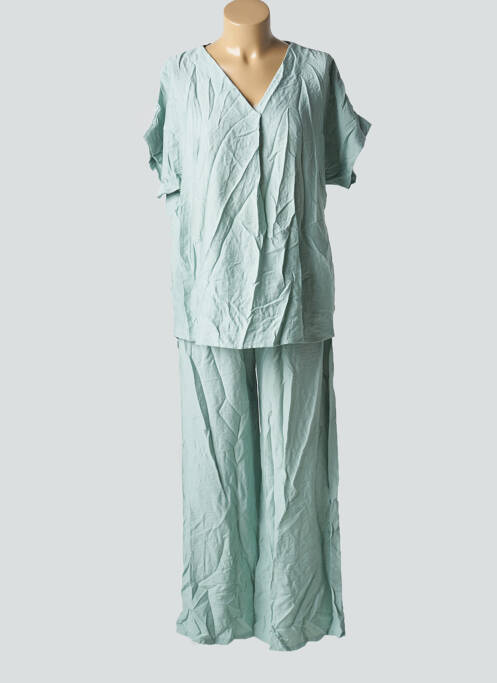 Set pantaloni albastru NEW COLLECTION femeie