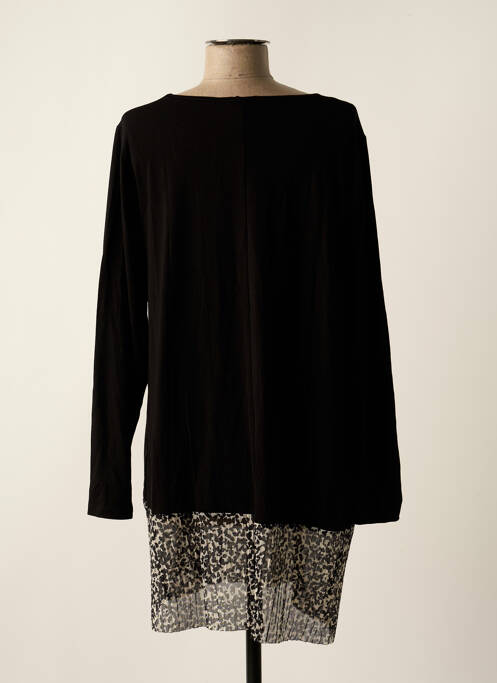 Tunică mâneci lungi negru TEHANA femeie