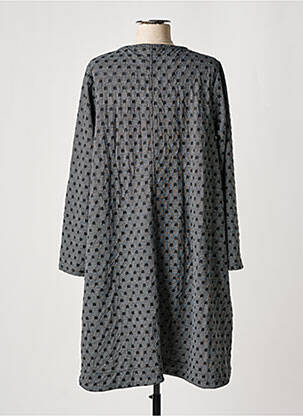 Rochie midi mâneci lungi mâneci lungi gri TEHANA femeie