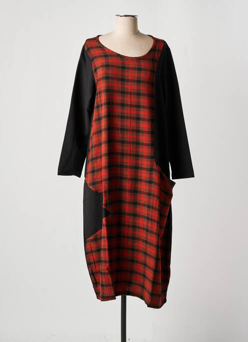 Rochie lungă portocaliu TEHANA femeie