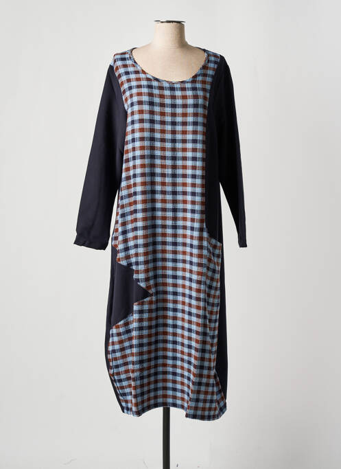 Rochie lungă albastru TEHANA femeie