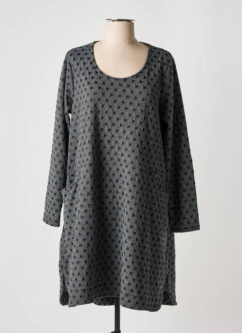 Rochie midi gri TEHANA femeie