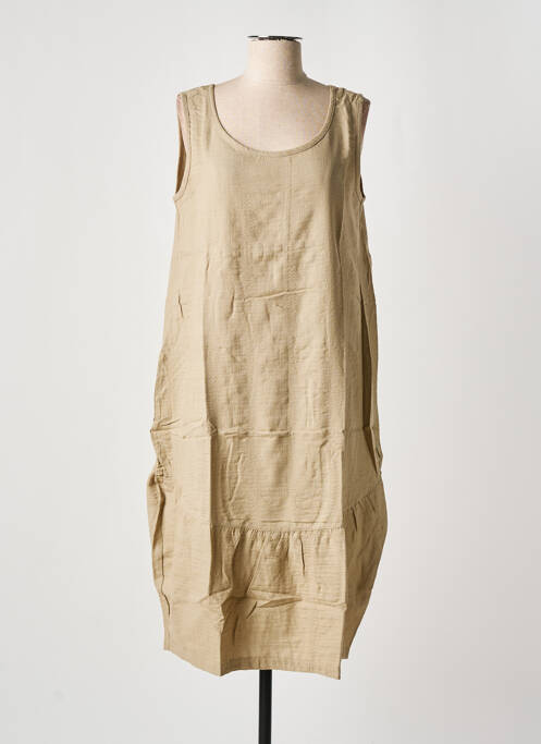 Rochie midi maro EFFET MER femeie