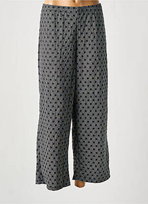 Pantalon 7/8 elasticitate mărime normală gri TEHANA femeie