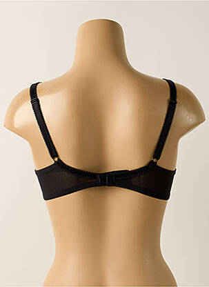 Sutien efect material satinat top sutien modelat negru FREYA femeie
