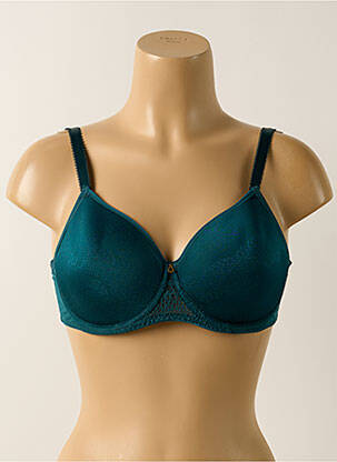 Sutien efect material satinat top sutien modelat verde FANTASIE femeie