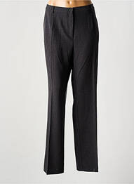Pantalon drept talie înaltă talie înaltă gri TELMAIL femme