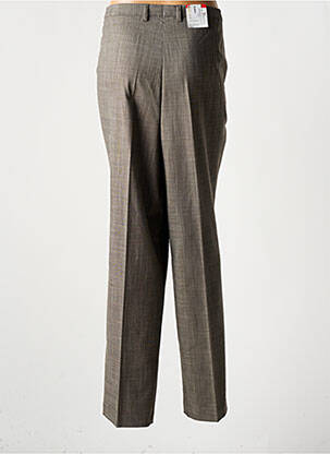 Pantalon drept țesătură crep mărime normală maro STARK femeie