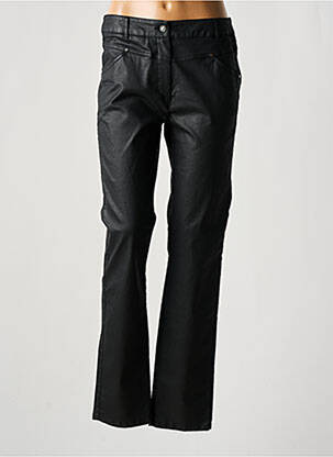 Pantalon slim elasticitate mărime normală negru PAUSE CAFE femeie
