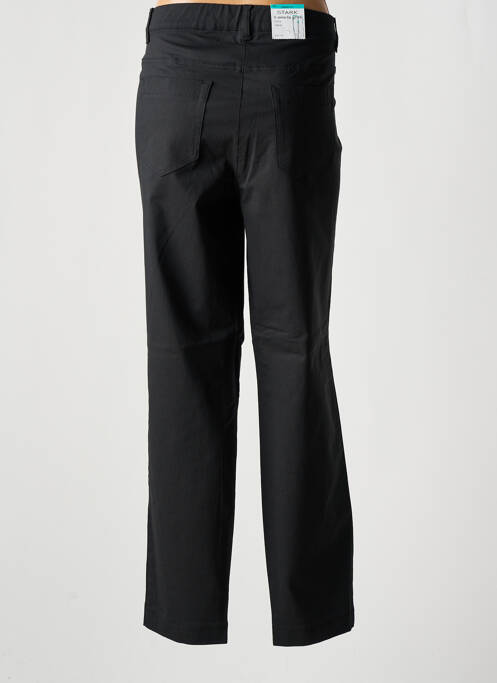 Jegging țesătură acoperită talie înaltă negru STARK femme