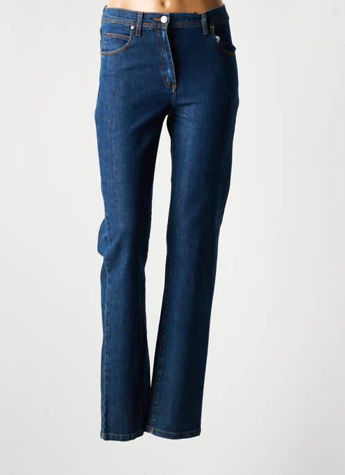 Blugi cu croială slim albastru LUCCHINI femeie